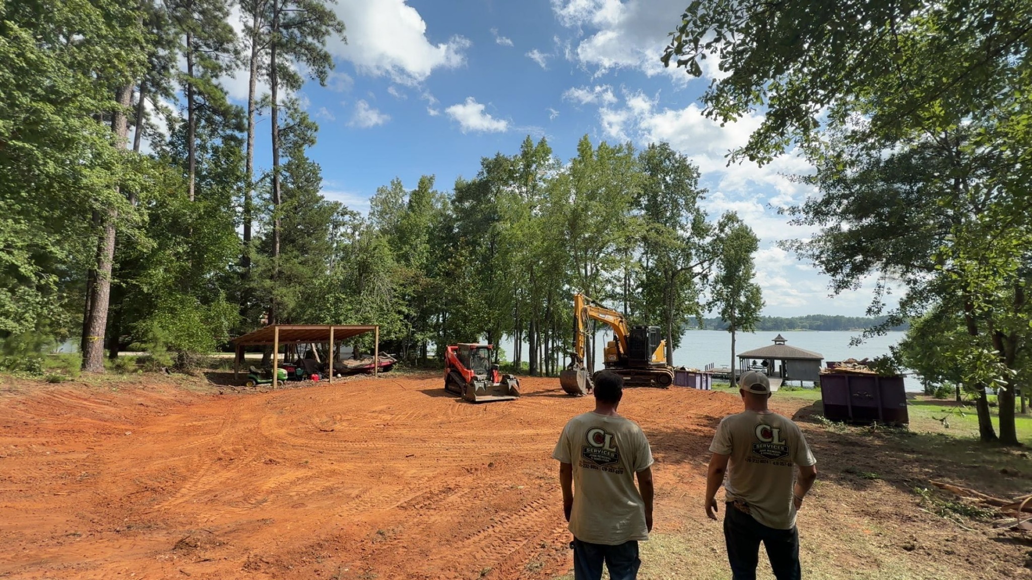 Lakeside Site Clearing by C&L Services