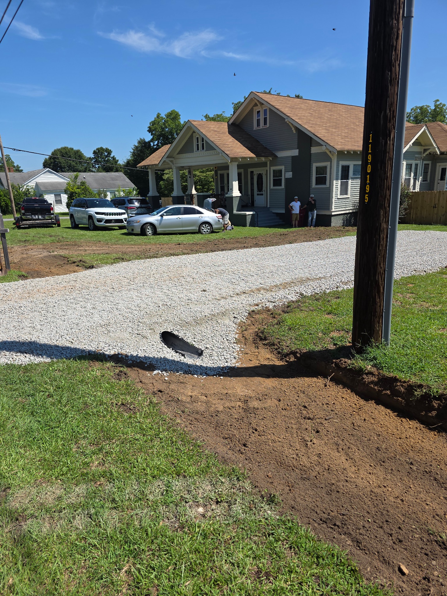 Driveway Installation by C&L Services