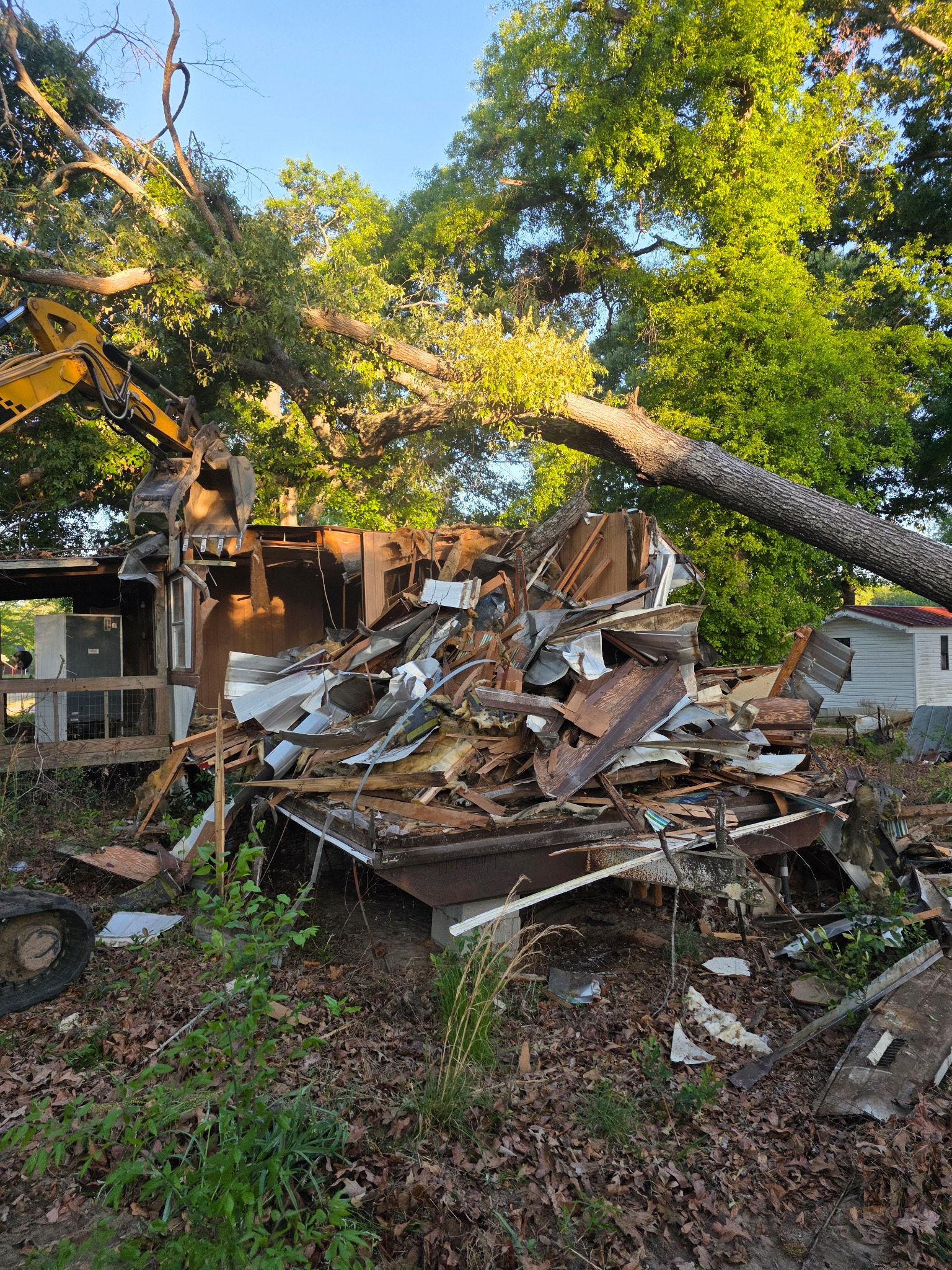 Demolition in Progress by C&L Services
